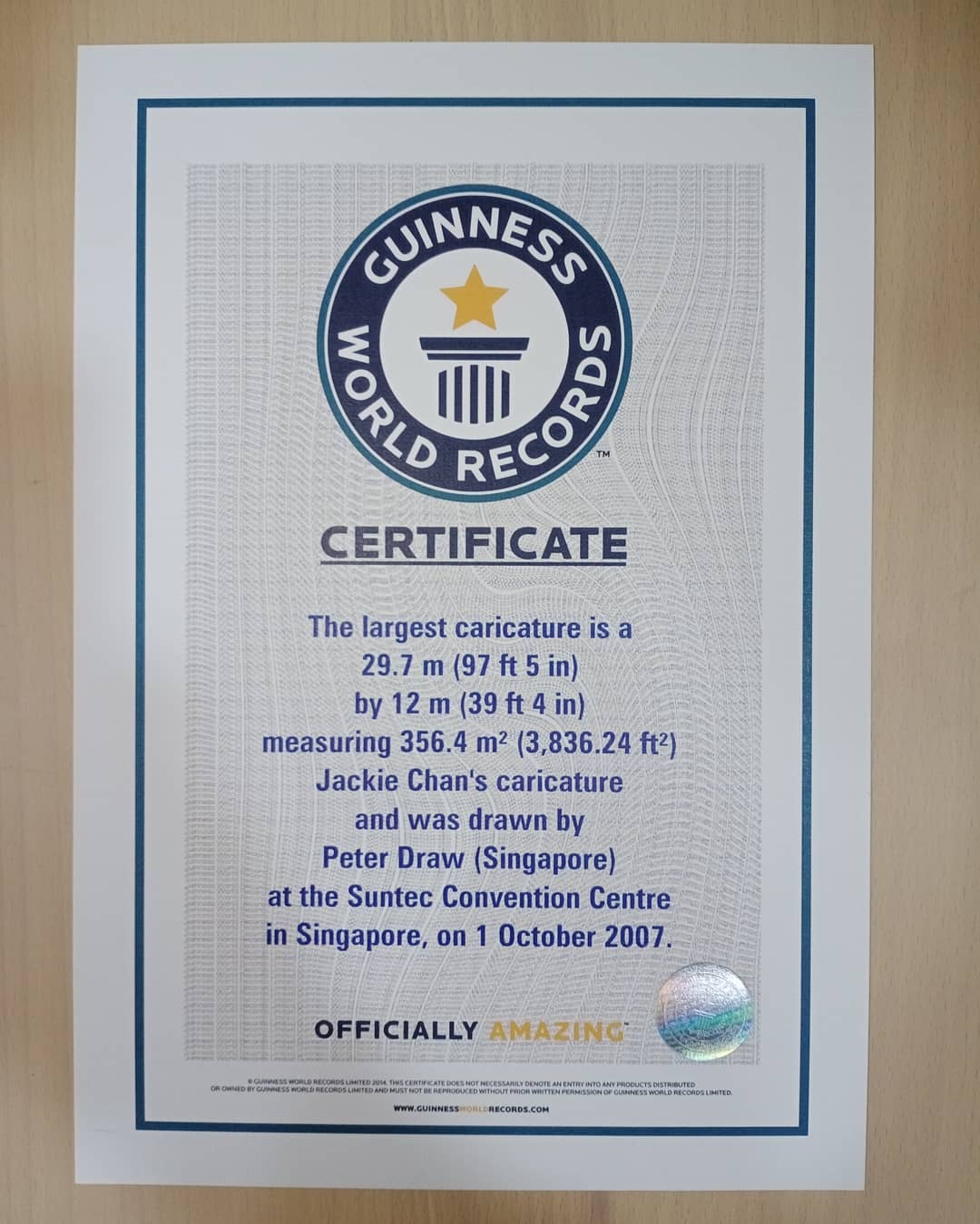 Guinness World Record 1